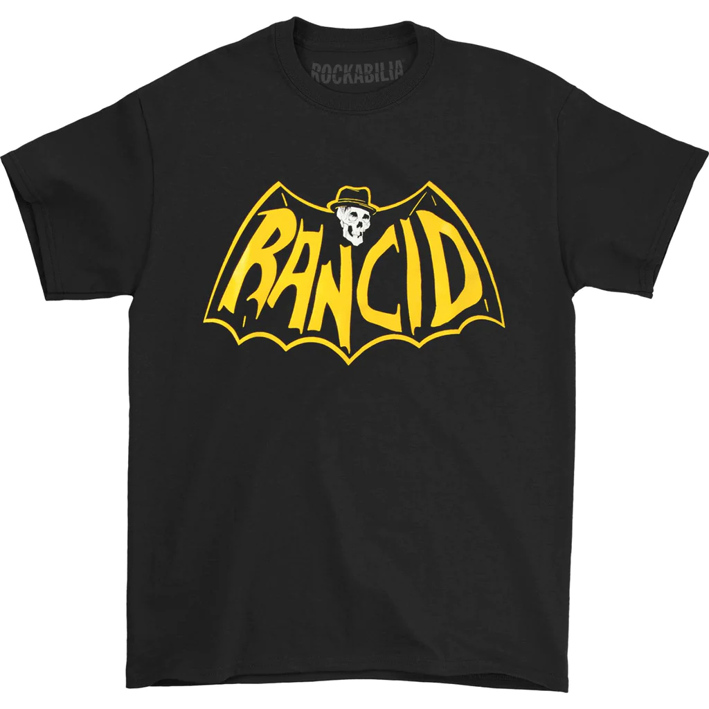 TShirt RANCID Bat | Kaos Band Punk Rock Hooligans