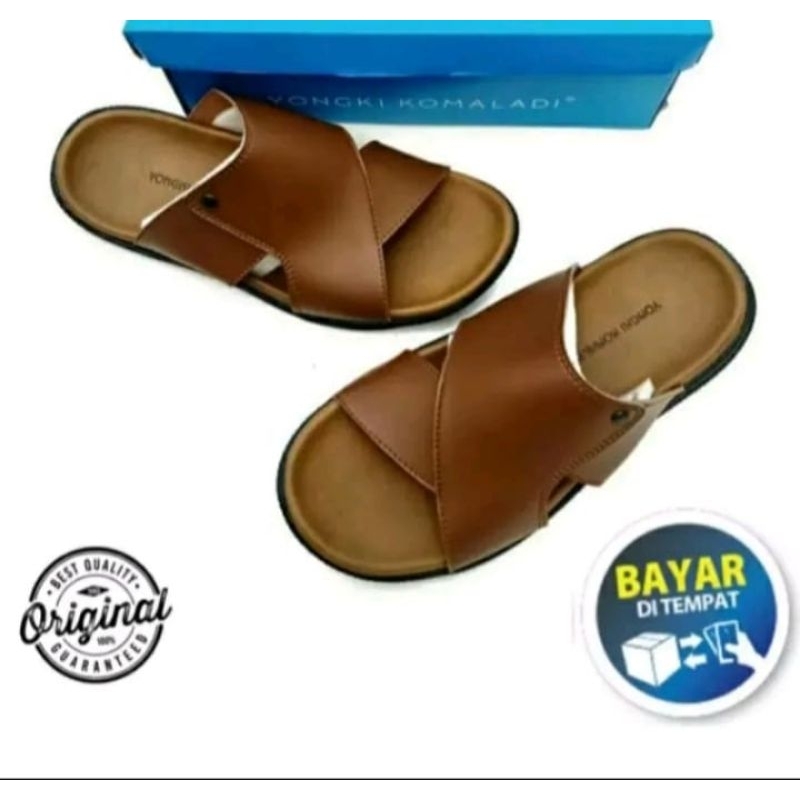 Sandal Yongki Komaladi//Sandal Pria Dewasa//Sandal kekinian//Trend Sandal 2024//Sandal Kokop//Alas K