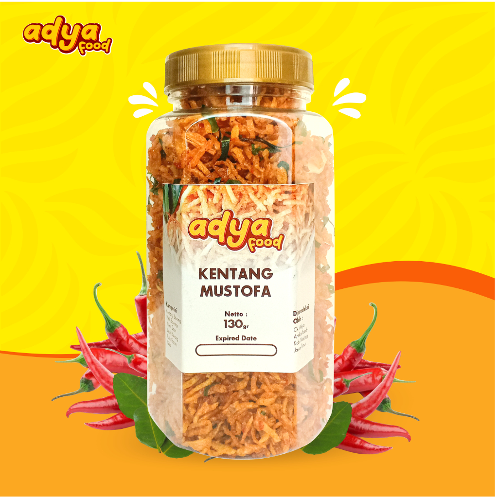 

Kentang Mustofa Pedas Manis Daun Jeruk 170 gr