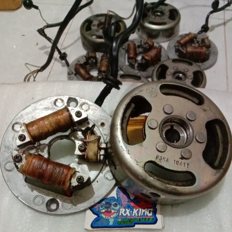 (ISTIMEWA) MAGNET SET SPUL ORIGINAL RX KING COPOTAN UNIT ASLI