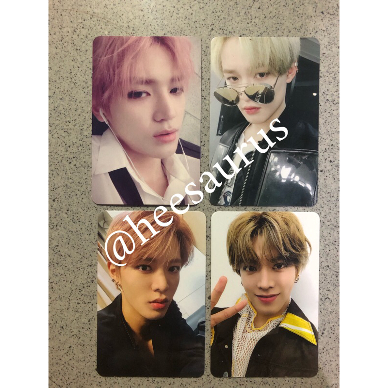PHOTOCARD (PC) Official NCT Taeyong Cherry Bomb from Sum market, Chenle Empathy, Yuta Regular, Yuta 