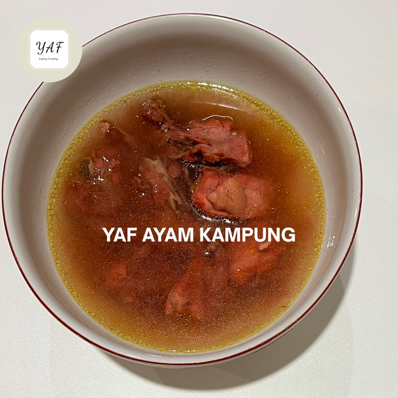 

SOUP AYAM KAMPUNG MERAH (ANGKAK)
