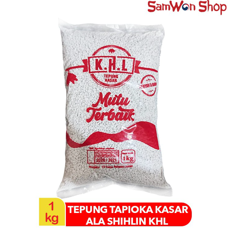 

Terkini TEPUNG TAPIOKA KASAR ALA SHIHLIN BY KHL 1KG - ORIGINAL PREMIUM FLOUR Seller