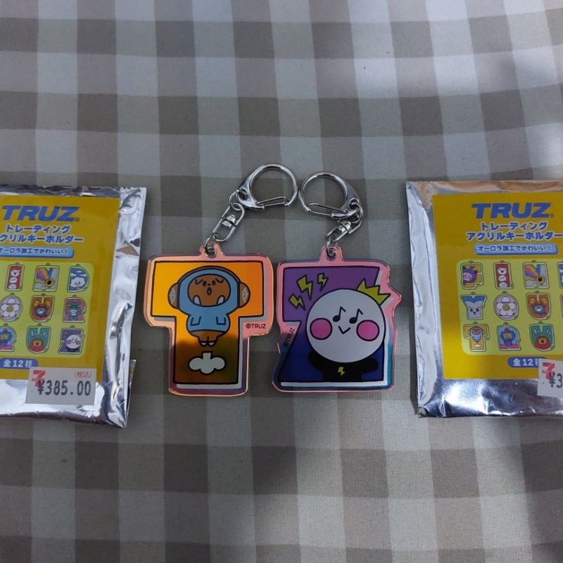 Keyring Truz Holo Official Yochi Matetsu New Acrylic