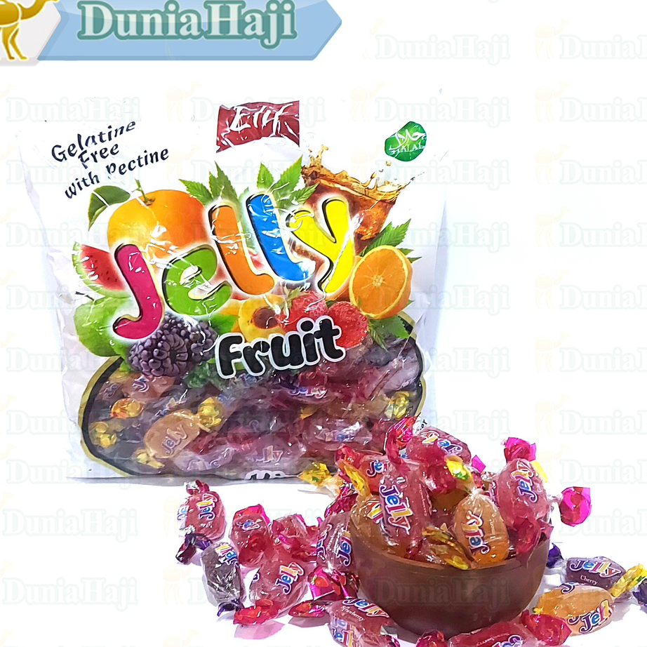 

➫✬✵ Jeli Turki Fruit 500gr Jelly Candy Turky Jelli Arab Elif Jely Rasa Buah