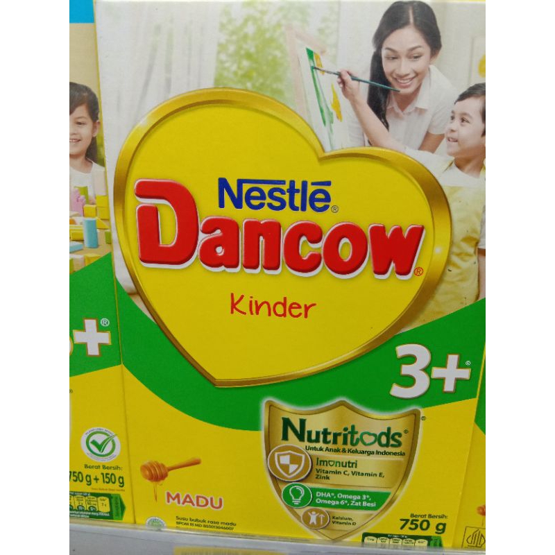 

dancow 3+ madu/vanila 750 gr