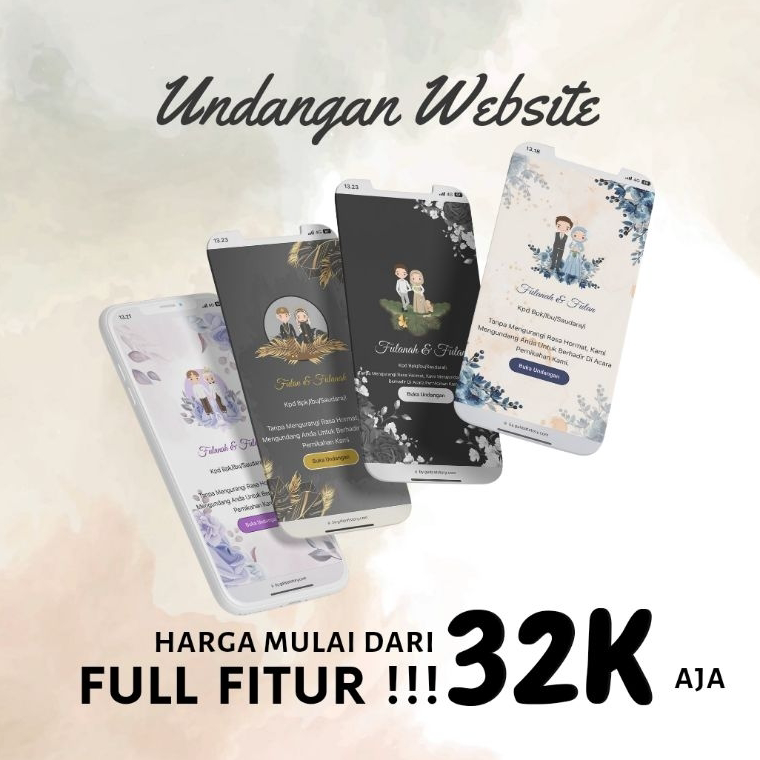 

Star 10.10 Undangan Digital Website Pernikahan custom | Menggunakan Foto & Tanpa Foto | Undangan Digital Web