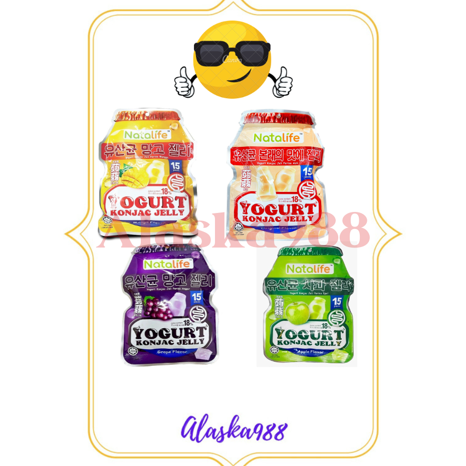 

➫➻❀✺ Natalife Yogurt Konjac Jelly