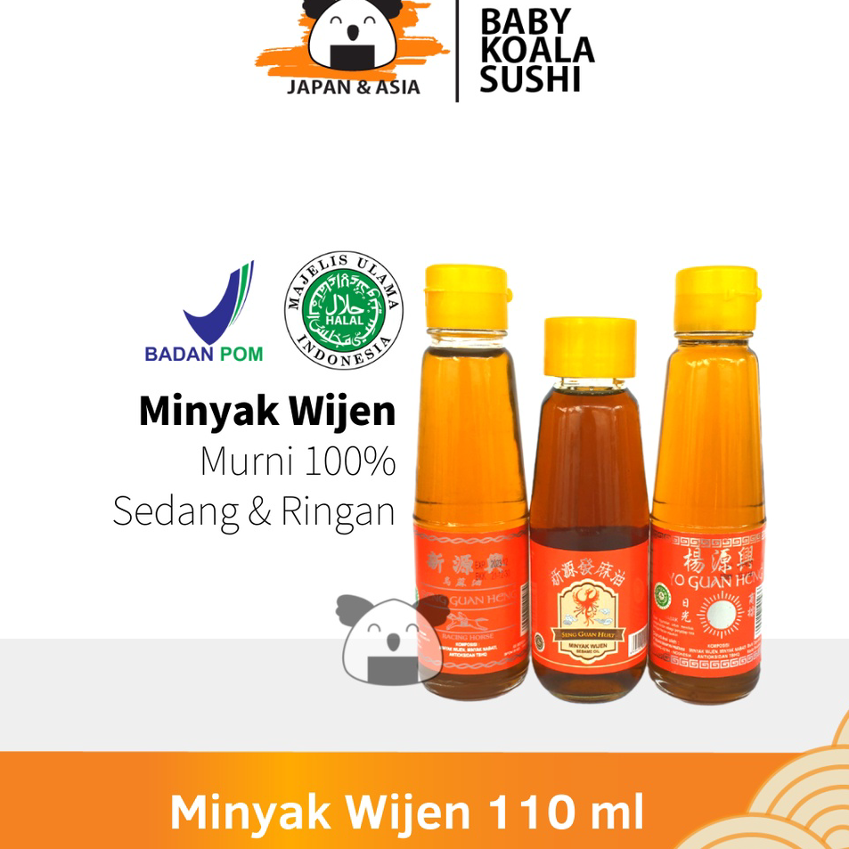 

➔➝✺❇ MATAHARI Minyak Wijen Sesame Oil 110 g Halal │ All Grade.