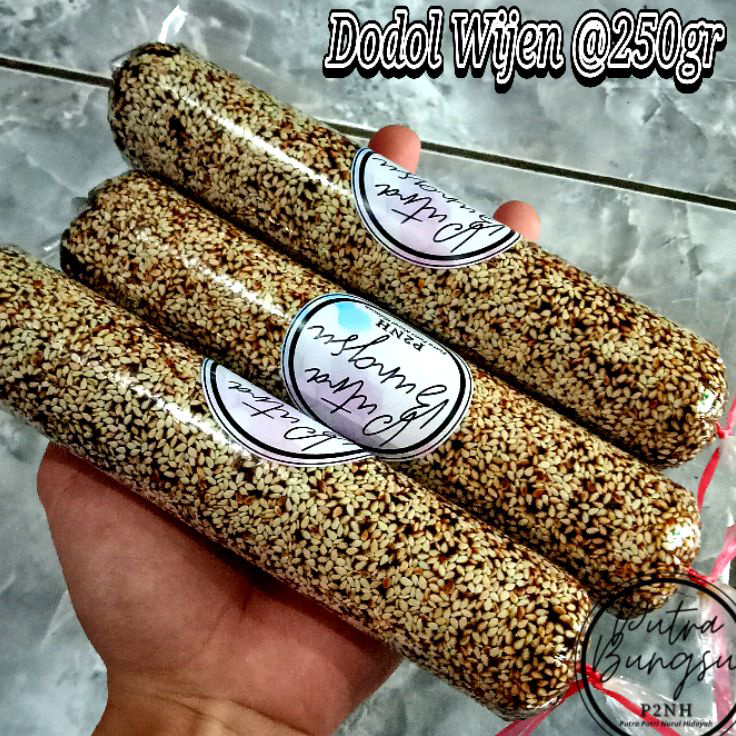 

Stok Banyak Dodol Wijen Betawi @250 Gram Khas Tangerang Readystock