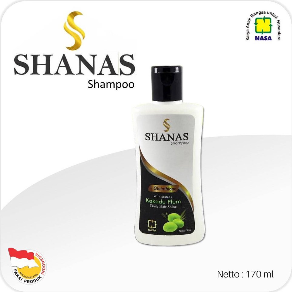 GKGZ6474 MEGA SALE  PROMO COD SHANAS Shampoo Nasa Shampo Pelurus Rambut Permanen Pria Wanita/ Shampo