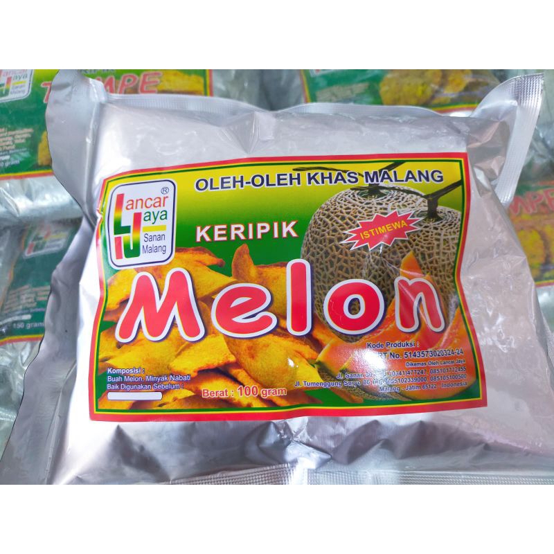 

Kripik Melon Lancar Jaya Malang/kripikbuah/oleh-olehkhasmalang
