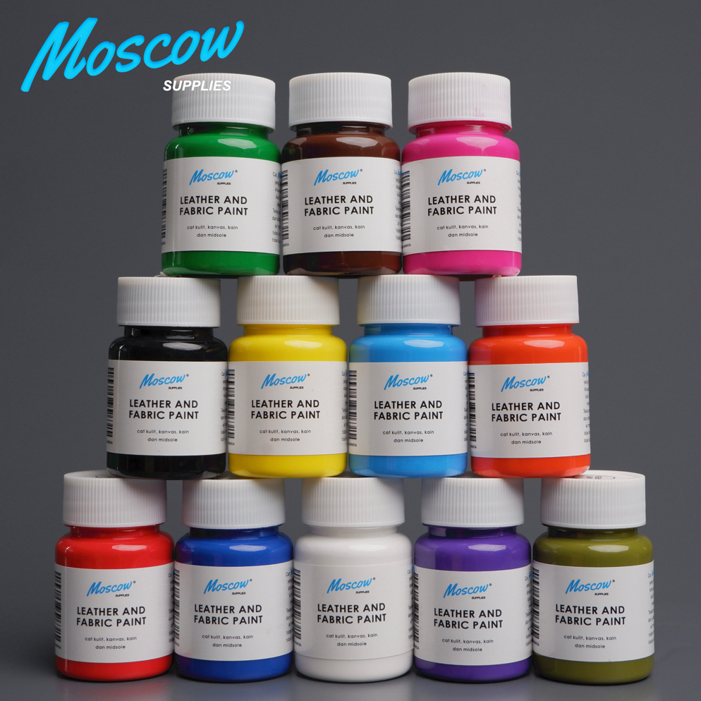 

12.12 Brand Cat Sepatu, Cat kanvas, Cat kain, Cat Kulit,Cat Sol sepatu,Cat lukis jaket&sepatu Moscow not Angelus