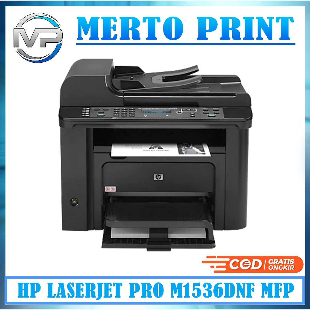 Printer HP Laserjet pro M1536dnf mfp (Bolak-balik Otomatis)