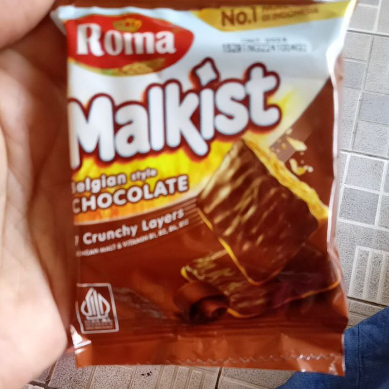 

malkist Belgian chocolate isi 10pcs