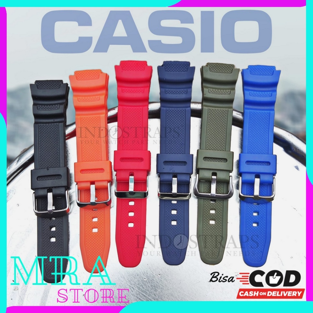 AE-1000 AE-1100 AE-1200 SGW-300 SGW-400 TALI JAM TANGAN CASIO