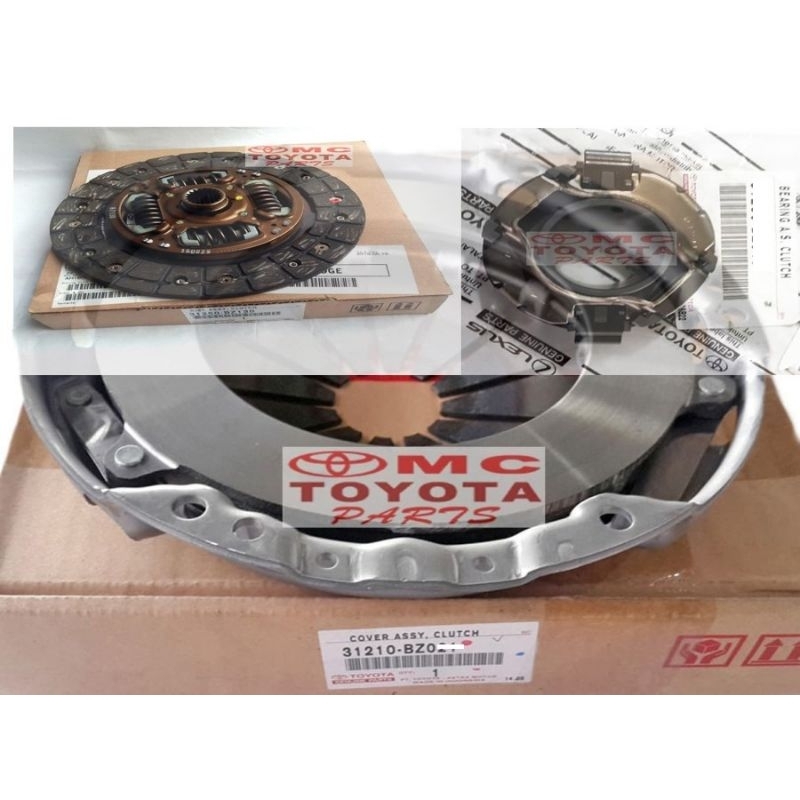 Kampas Kopling 1set Dekrup plat Kopling Draglaher Toyota Avanza 1.5CC Original
