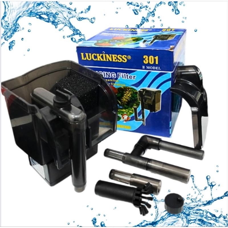 POMPA AQUARIUM AQUASCAPE HANGING FILTER LUCKINESS 301