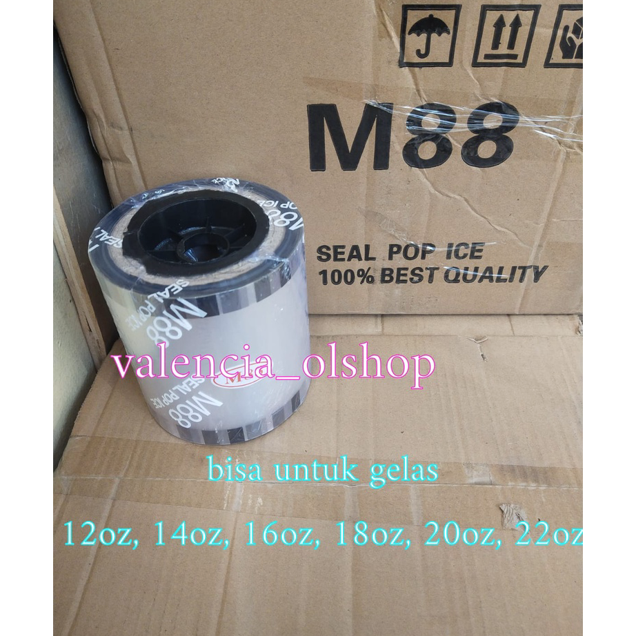 Terlaku.. PLASTIK LID CUP SEALER CUP POLOS / CUP SEALER POLOS.