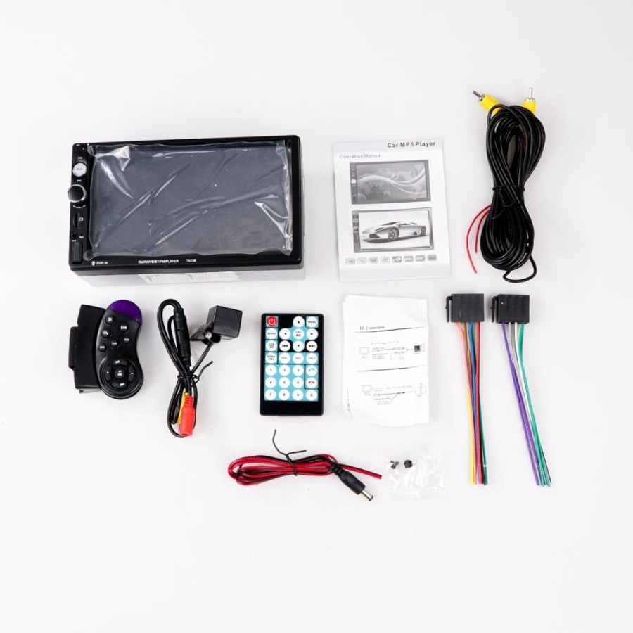 Podofo Audio Mobil Tape Media Player MP5 Bluetooth Touch Screen