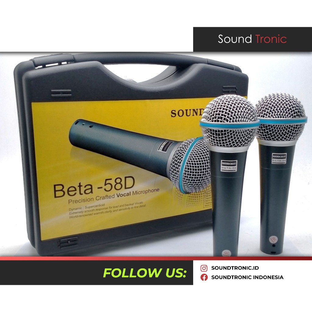 Mic Beta 58 D ISI 2 SOUNDCREST