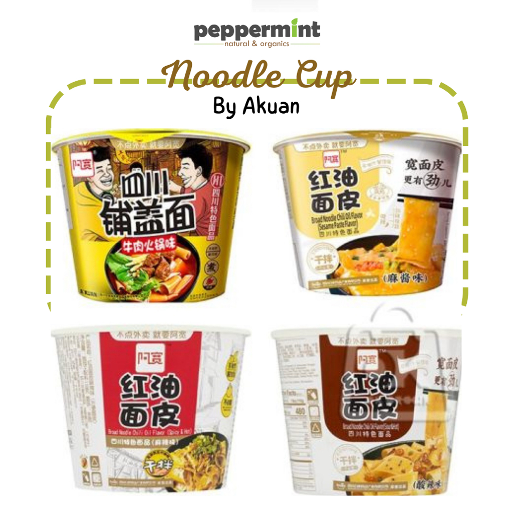 

Akuan Broad Noodle (80 gr) / Kwetiaw Instant Cup