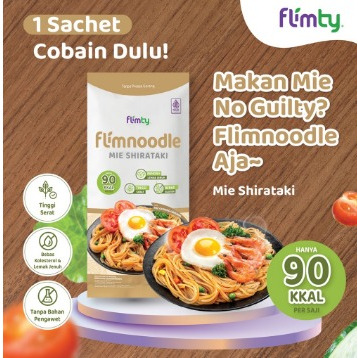 

Flimnoodle Mie Shirataki (Tanpa Proses Goreng) - 1 sachet