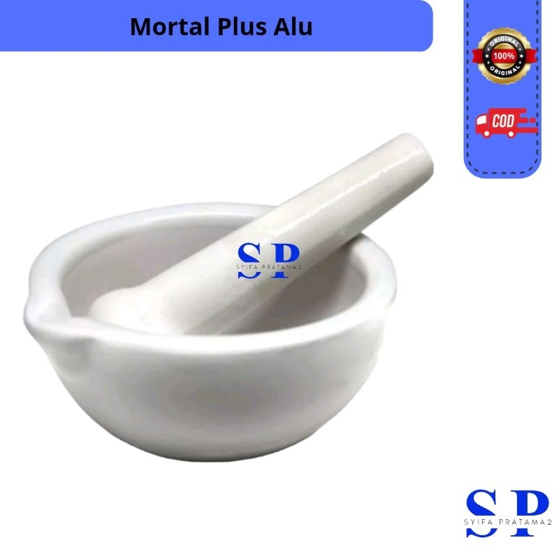 Alat Medis Mortal 13cm Lumpang dan Alu