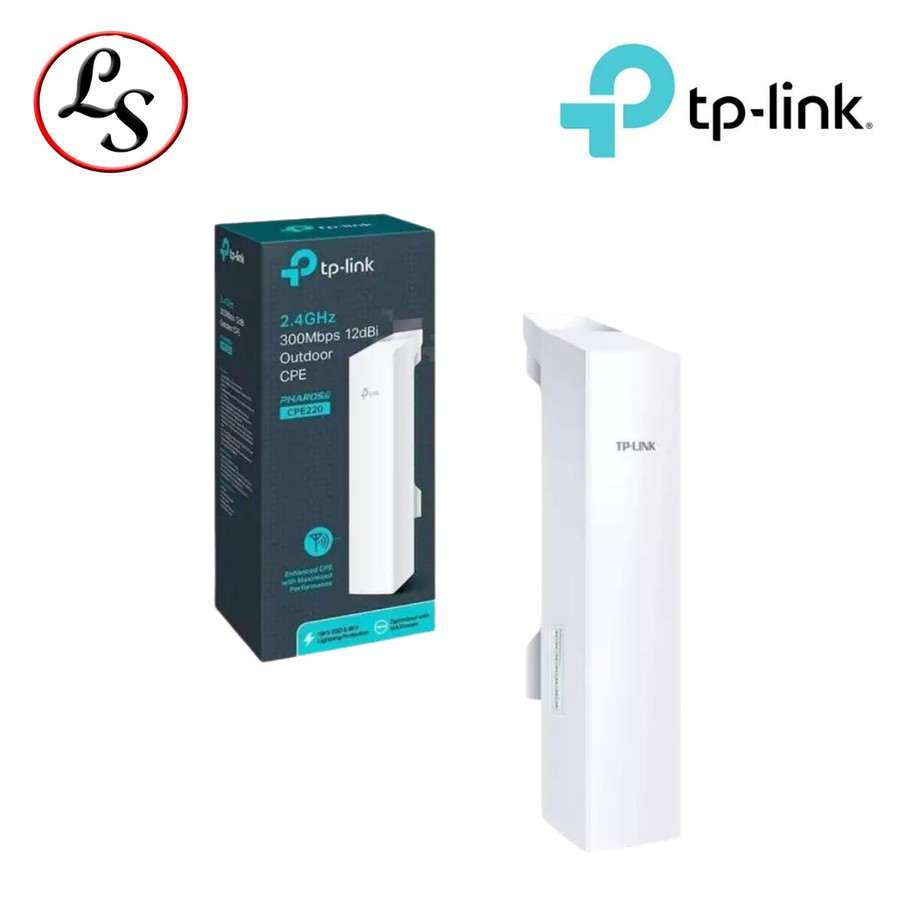 TP-LINK OUTDOOR CPE ROUTER CPE220 TPLINK PHAROS CPE220 300Mbps 12dBi