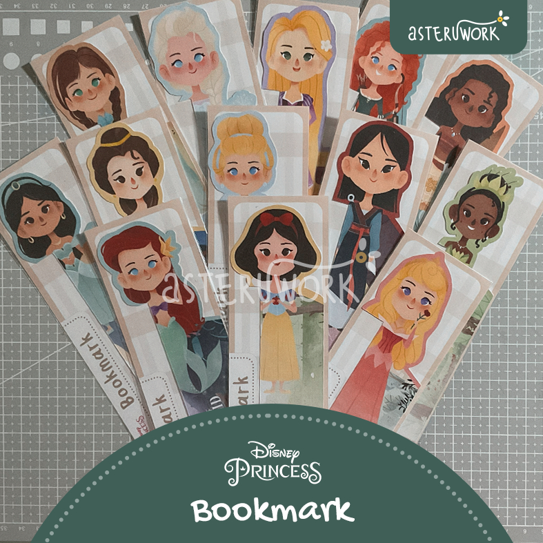 

❁❁ Disney Princess Bookmark [READY STOCK]