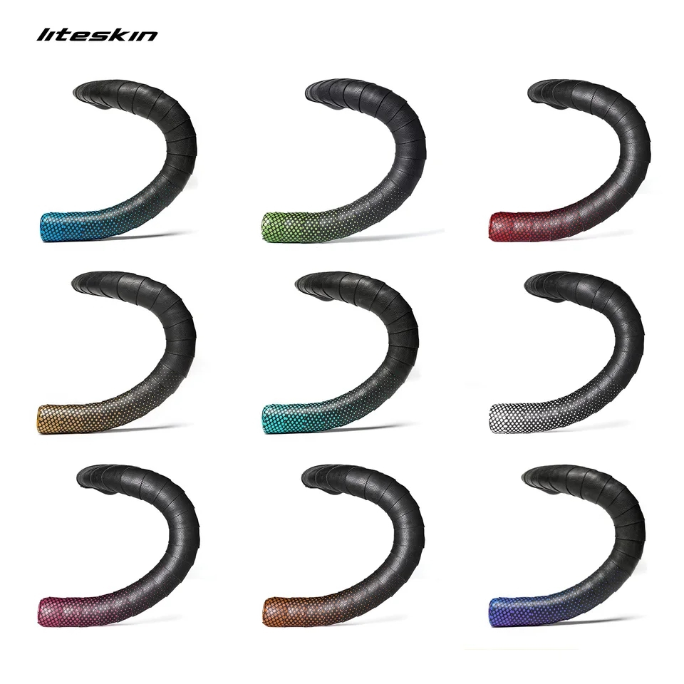 Bartape Liteskin Corak Bintik Hand Grip Lilitan Stang Original Road Bike