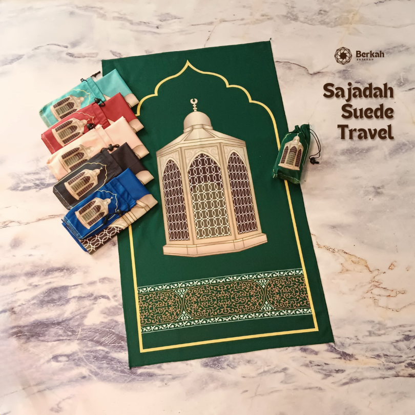 Sajadah Turkey Suede Lembut Tas Travel Ibadah Sholat 57x102cm RH-018
Travel