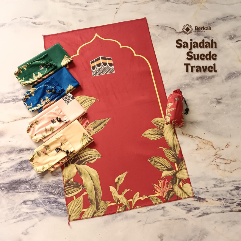 Sajadah Turkey Suede Lembut Tas Travel Ibadah Sholat 57x102cm RH-019
Travel