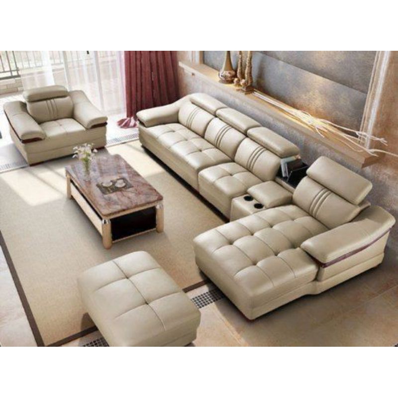 Sofa Kulit Sitetis / Sofa Tamu Elegant / Sofa Tamu Terbaik