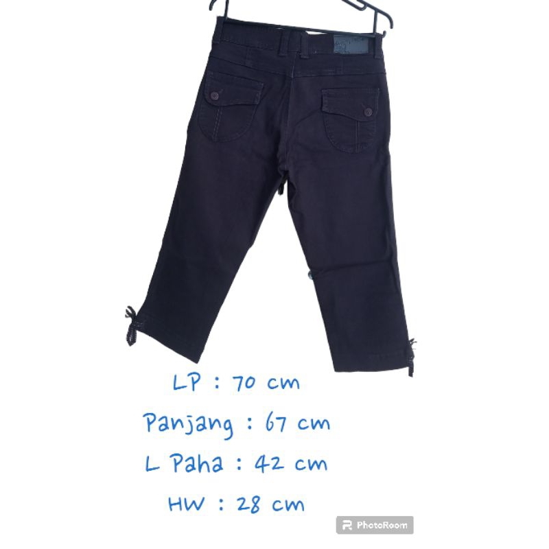 Celana 7/8 Coklat Red Up Pre❤
