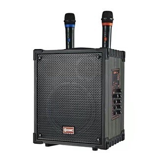 Speaker Portable GMC 899Q Bluetooth Karaoke 2 Mic Wireless EXTRA BASS