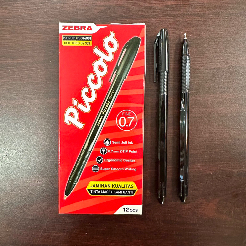 

PULPEN ZEBRA PICCOLO 0.7 FINE HITAM