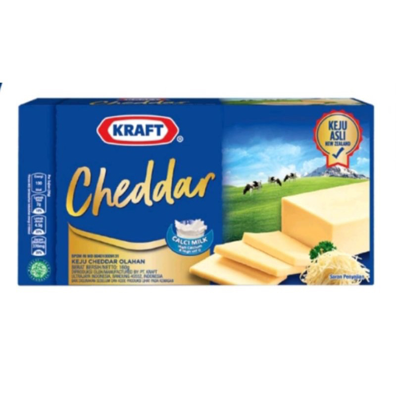 

Kraft keju Cheddar 150gr