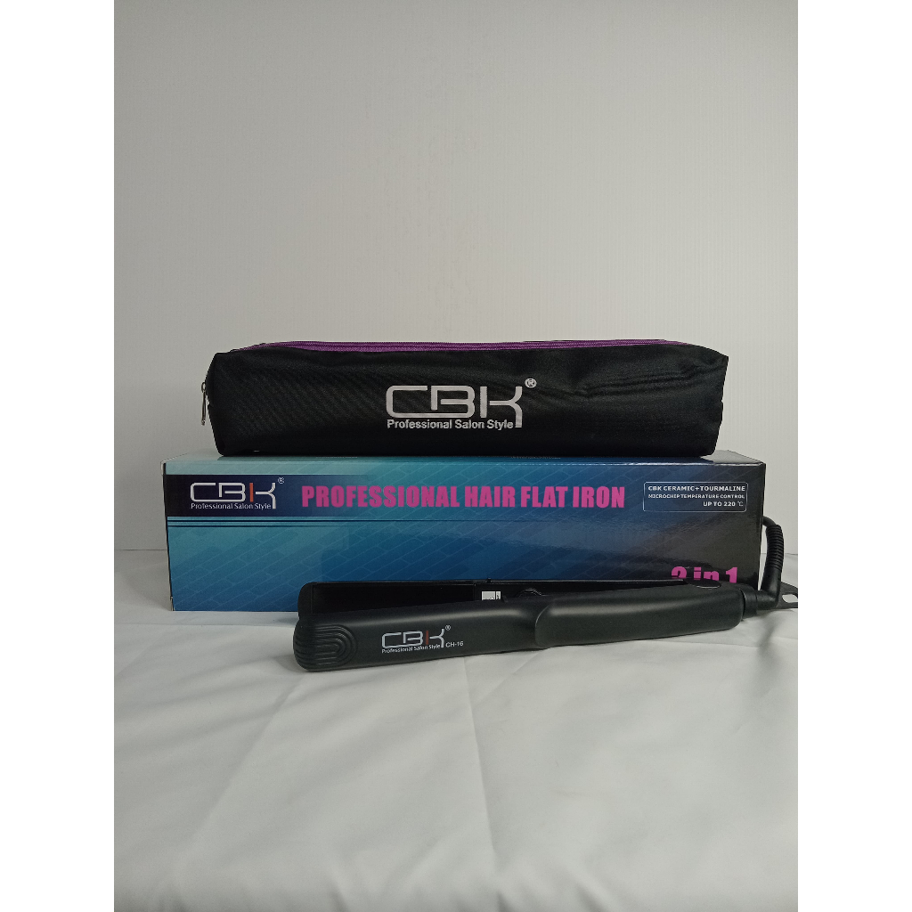 Catok Rambut Cbk CH-16/alat pelurus rambut/ catok curly