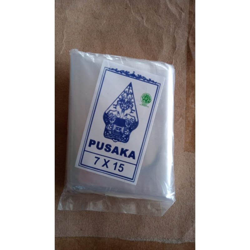 Plastik Cabe Pusaka 7x15 kantong plastik cabe PP PUSAKA 7X15X / PP sealer / Plastik sealer