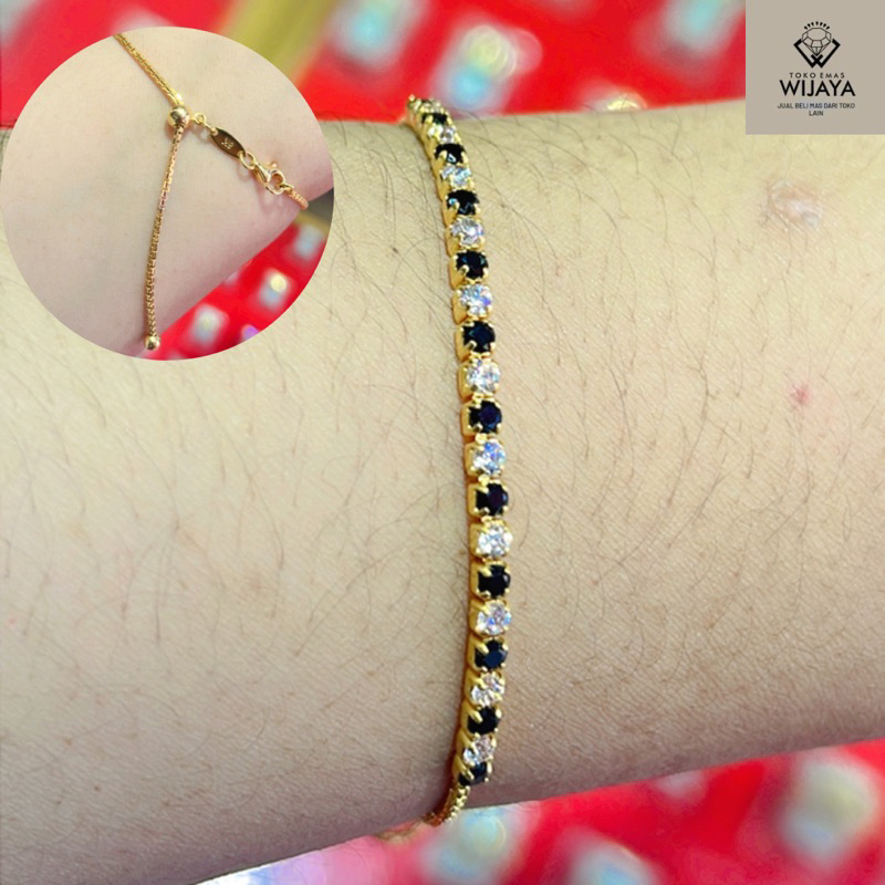 GELANG SERUT TERBARU FASHION EMAS KADar 375