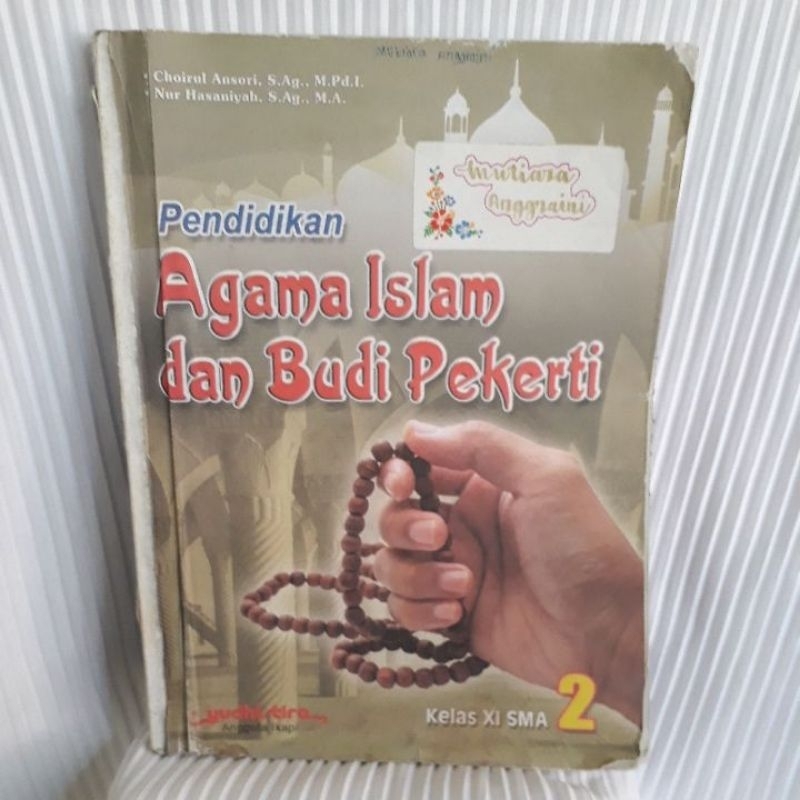 PENDIDIKAN AGAMA ISLAM DAN BUDI PEKERTI KELAS 11 (2) SMA YUDHISTIRA