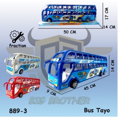889-3 PROMO TERBARU MAINAN ANAK BUS TAYO  MAINAN BUS TAYO BESAR BUS JUMBO MAINAN EDUKASI MAINAN ANAK