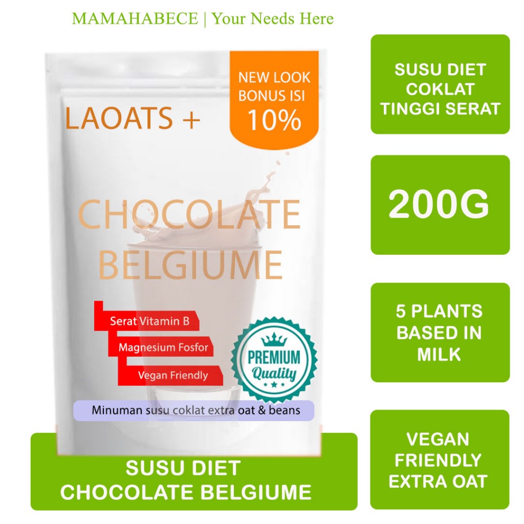 

Susu Coklat Laoats (200G)