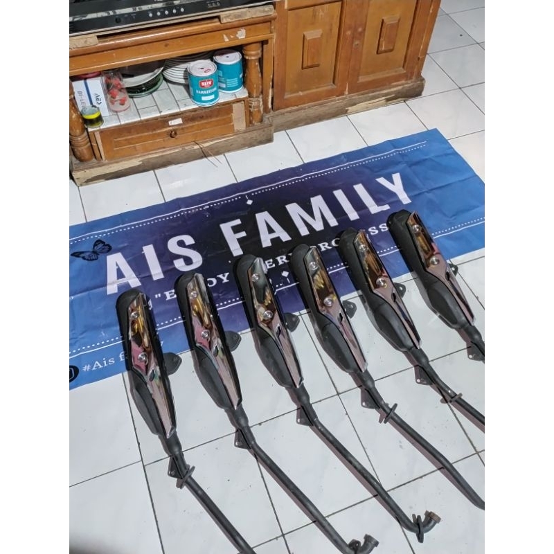 Knalpot supra x 125 FI original kondisi baru