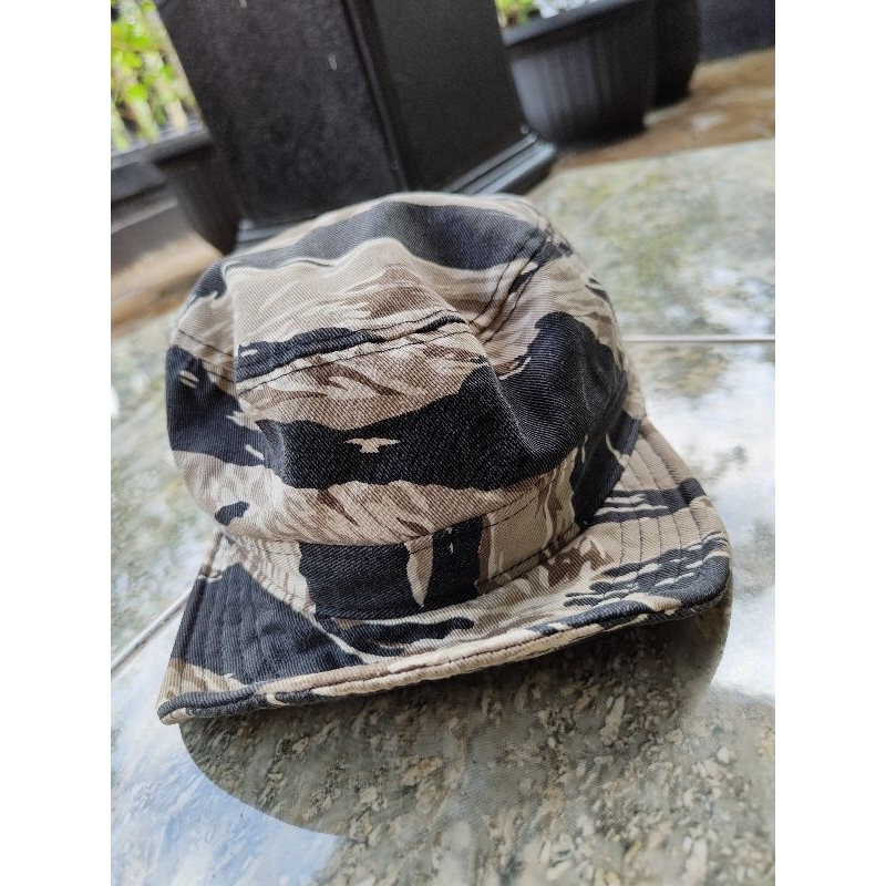 Cycling Cap Tiger Camo Stripe Topi Sepeda