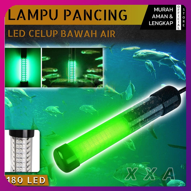 Lampu bawah air Persediaan Menarik Ikan Lampu LED Dalam Air Umpan Ikan Umpan Cahaya untuk Memancing 