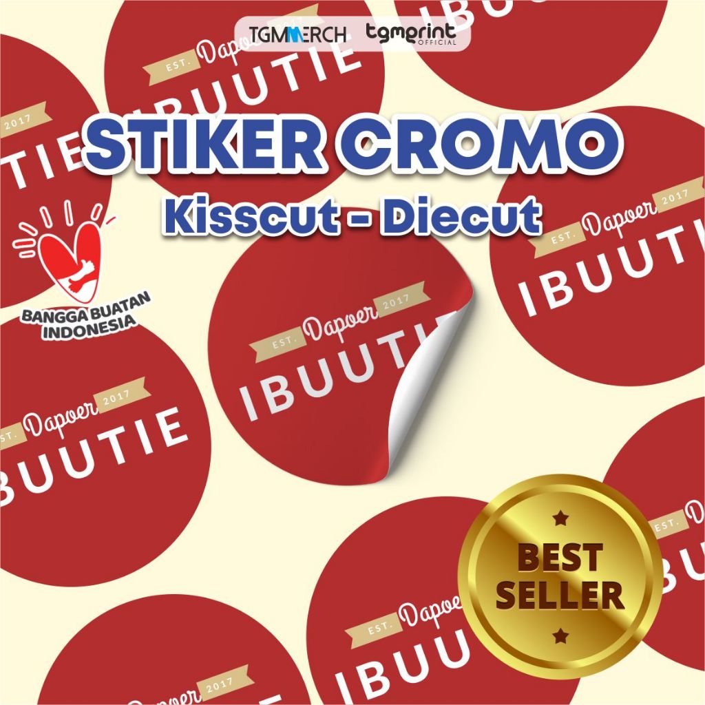 

TGM MERCH - Cetak stiker Chromo A3+ + Kisscut