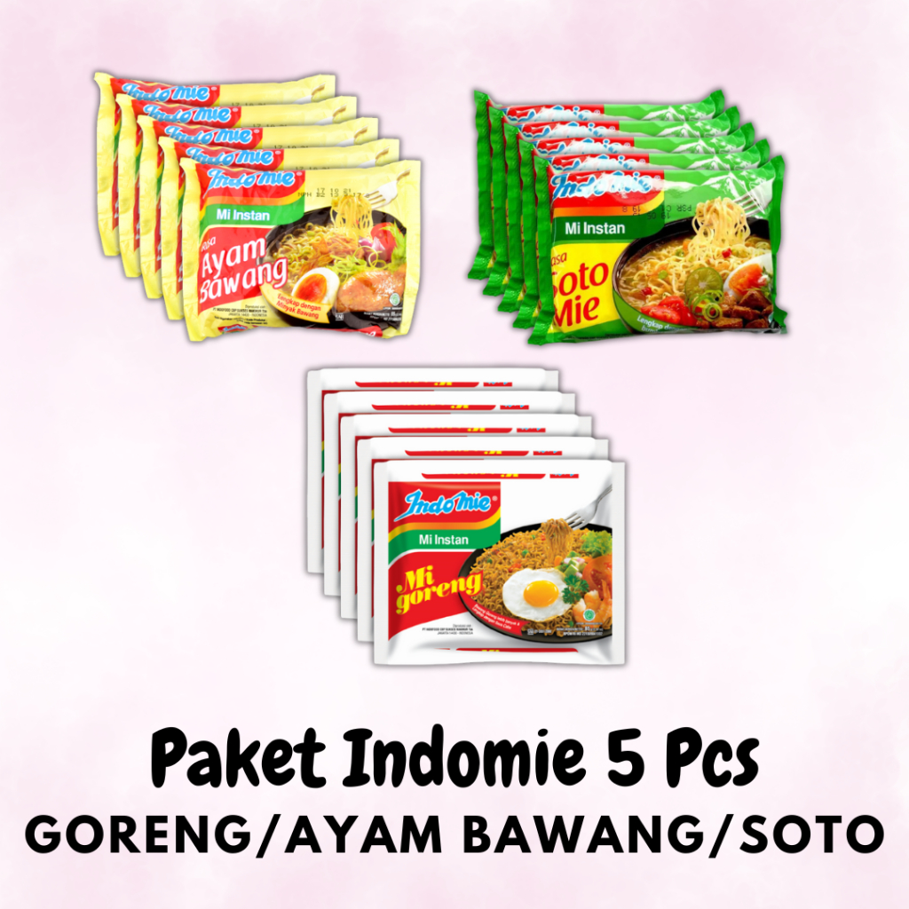 

Indomie paket murah isi 5