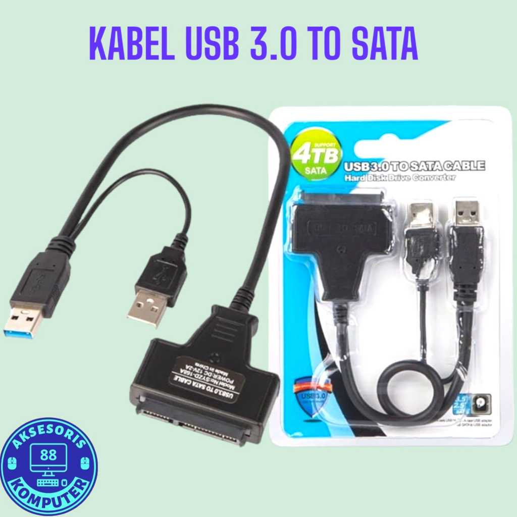 KABEL SATA USB 3.0 / USB 3.0 TO SATA CABLE /CONVERTER SATA KABEL USB 3.0